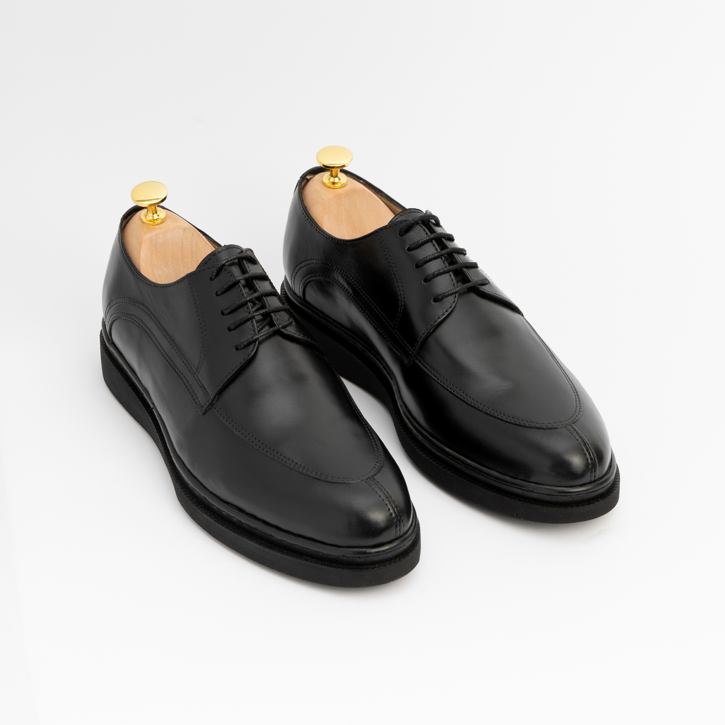 Babti Chaussure Medical En Cuir Noir Pour Les Hommes