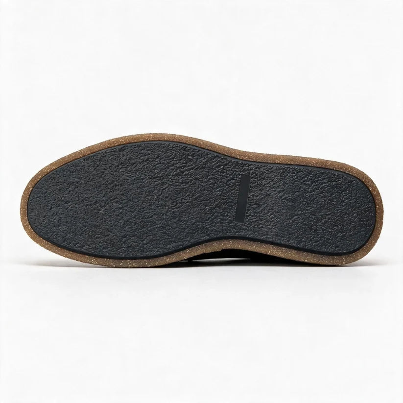 Derby Mocassin En Cuir