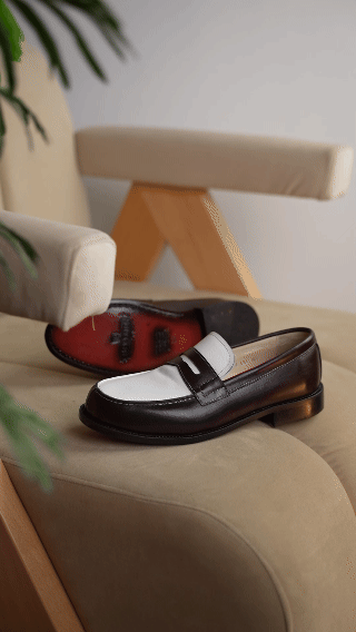 Mocassin Élite Bicolore