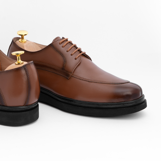 Babti Chaussure Medical En Cuir Marron Pour Les Hommes