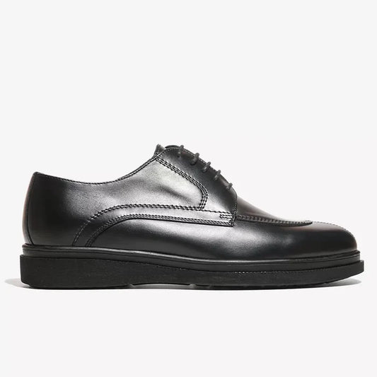 Babti Chaussure Medical En Cuir Noir Pour Les Hommes